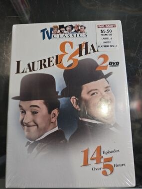 New Sealed Classic Laurel & Hardy 14 Hilarious Episodes DVD Set